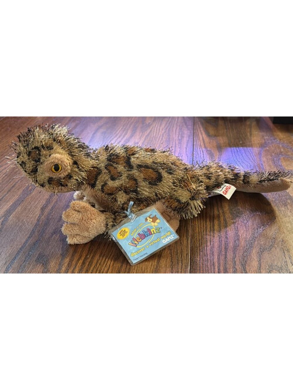 Webkinz Leopard Lizard -HM198 RETIRED. New. Sealed, unused code.